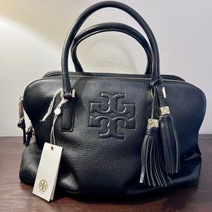 Tory Burch Black Thea Satchel - New Condition